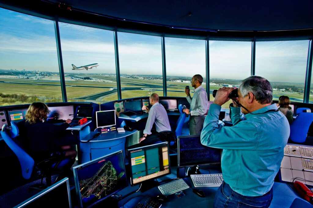 Air traffic controllers